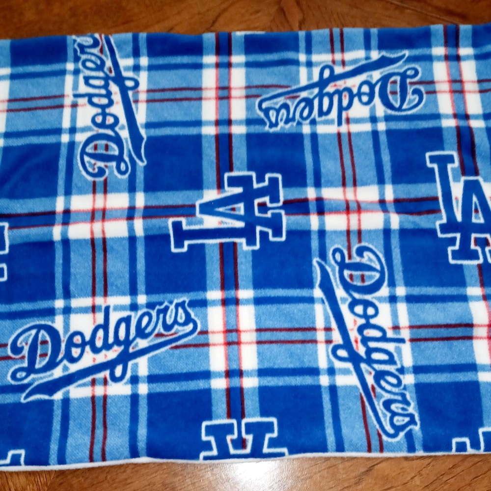 Dodgers fleece pillow sham